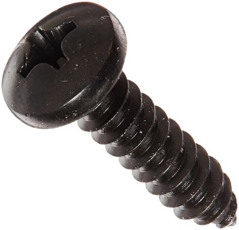 3 16 black oxide sheet metal screw|black oxide fasteners.